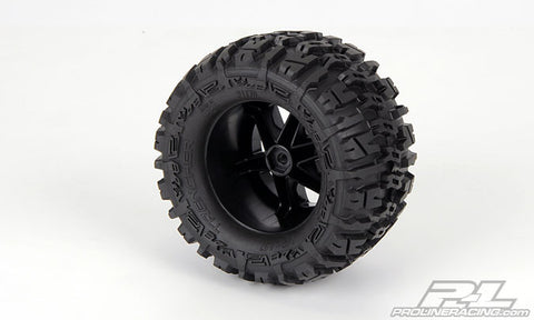 1170-12 Trencher 2.8 Mntd Desperado Blk Whls Fr ETS Hobby Shop - chromewheelsimulators.com