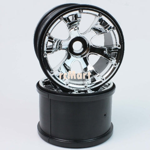 Traxxas Wheels Geode 3.8 Chrome ETS Hobby Shop - chromewheelsimulators.com