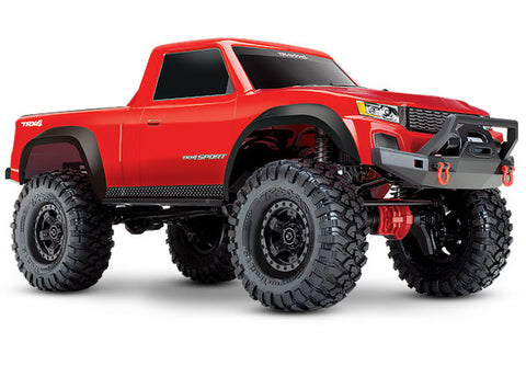 TRX-4 Sport: 1/10 Scale 4WD Electric Truck Red