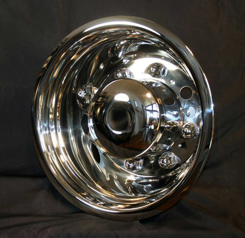 19.5" x 6.75" Rear Axle, 8 Lug 4 Hand Hole - chromewheelsimulators.com