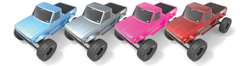 Redcat Ascent-32 - 1/32 Scale Brushed Electric Rock Crawler BLUE