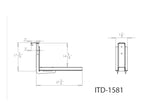 In The Ditch Tool Box Mount (Quick Mount)  ITD-1581