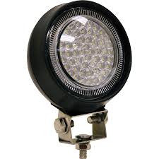 Buyers Product Round Clear LED Flood Light, 12-24Vs - chromewheelsimulators.com