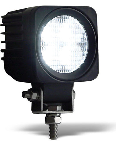 Buyers Products Square Clear LED Flood Light, 12-24V Edinburg Trucks - chromewheelsimulators.com