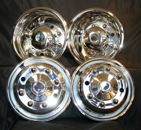 19.5" 8 Lug, 4 hand hold [fits 1990-2015 international] - chromewheelsimulators.com