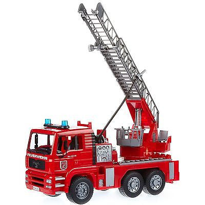 1/16 MAN Fire Engine w/Pump/Light & Sound - chromewheelsimulators.com