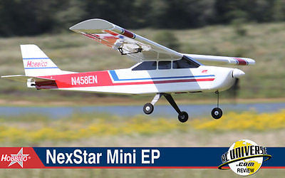 NexSTAR EP Mini RxR, Park Flyer Trainer Airplane - chromewheelsimulators.com