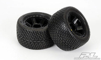 Pro-Line Road Rage 3.8 Street Tires Mntd Fr/Re - chromewheelsimulators.com