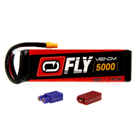 LiPo 5S 18.5V 5000mAh 50C Universal Plug 2.0 Fly, 25047 - chromewheelsimulators.com
