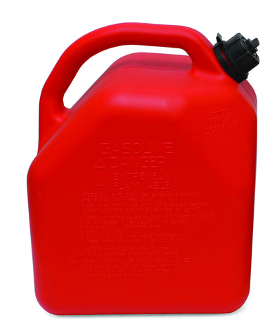 5GAL RED PLASTIC GAS CAN - chromewheelsimulators.com