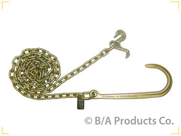5/16" Chain with 15"J HooK-T HK COMBO:10' - chromewheelsimulators.com