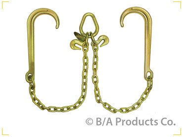 V-Chain; 15″ Classic Style J Hooks - chromewheelsimulators.com