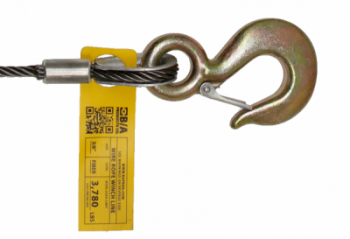 1/2 Wire rope (Fiber Core) Alloy Straight hook - chromewheelsimulators.com