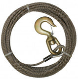 1/2 Wire Rope, Alloy Swivel Hook – Steel Core - chromewheelsimulators.com