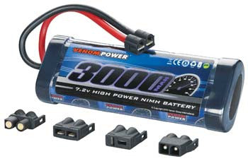 1532 NiMH 7.2V 3000mAh Stick Univ Plug - chromewheelsimulators.com